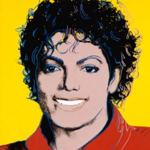 Michael Jackson, 1984, by Andy Warhol