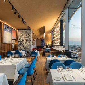 Restauracja Torre w Fondazione Prada w Mediolanie