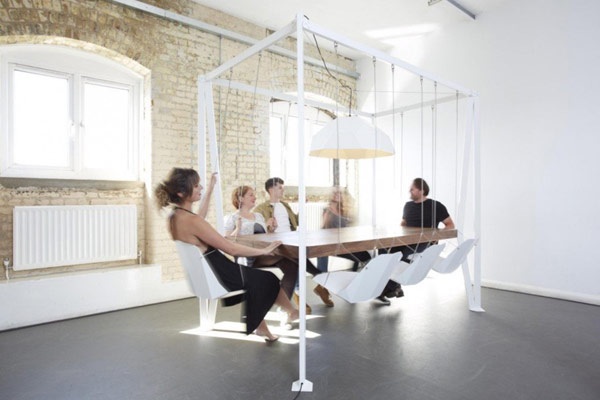 Swing table