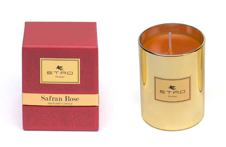 Świeca Etro XMas Safran Rose