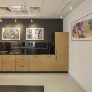 Komfortowa przestrzeń biurowa wg Marleny Kwiatkowskiej z Royal Arts.