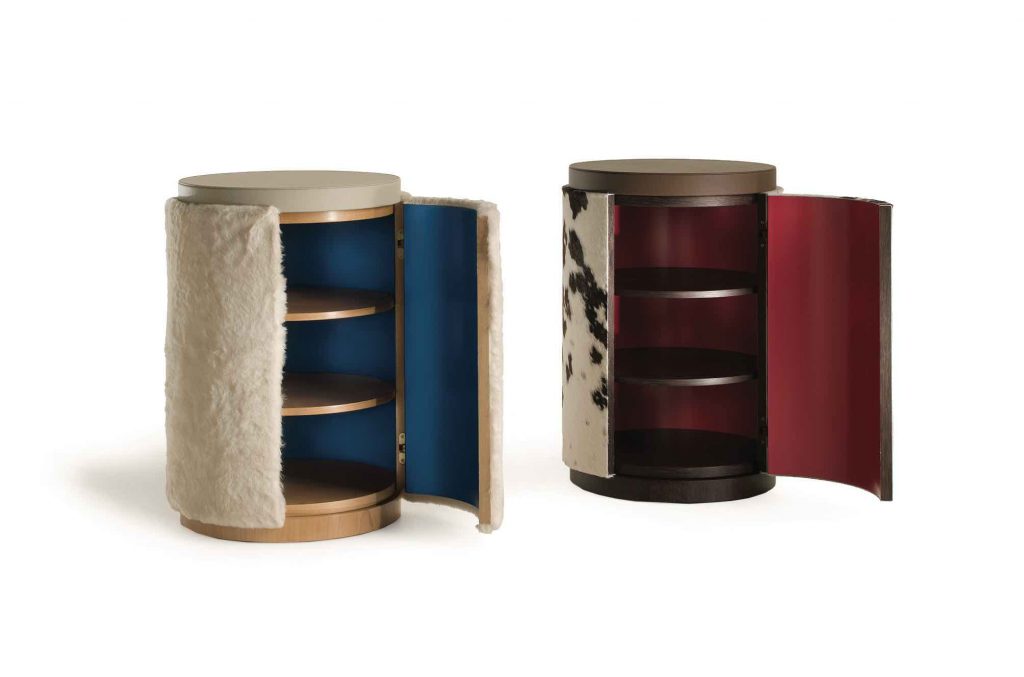 meble inspirowane zimą Fratelli Boffi - In Furs Cabinet - design Analogia Project (2)