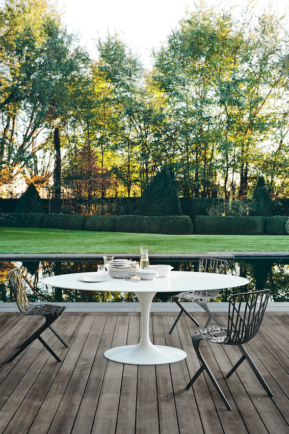 KNOLL_Washington-Skeleton-Saarinen_Outdoor_Dining_Table klasyki designu