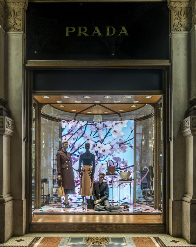 kwiat wiśni Prada Galleria Vittorio Emanuele II_Milano_Thomas Demand_02