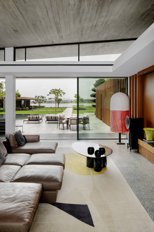 Willa Ebrié w Abidżanie, projekt: SAOTA