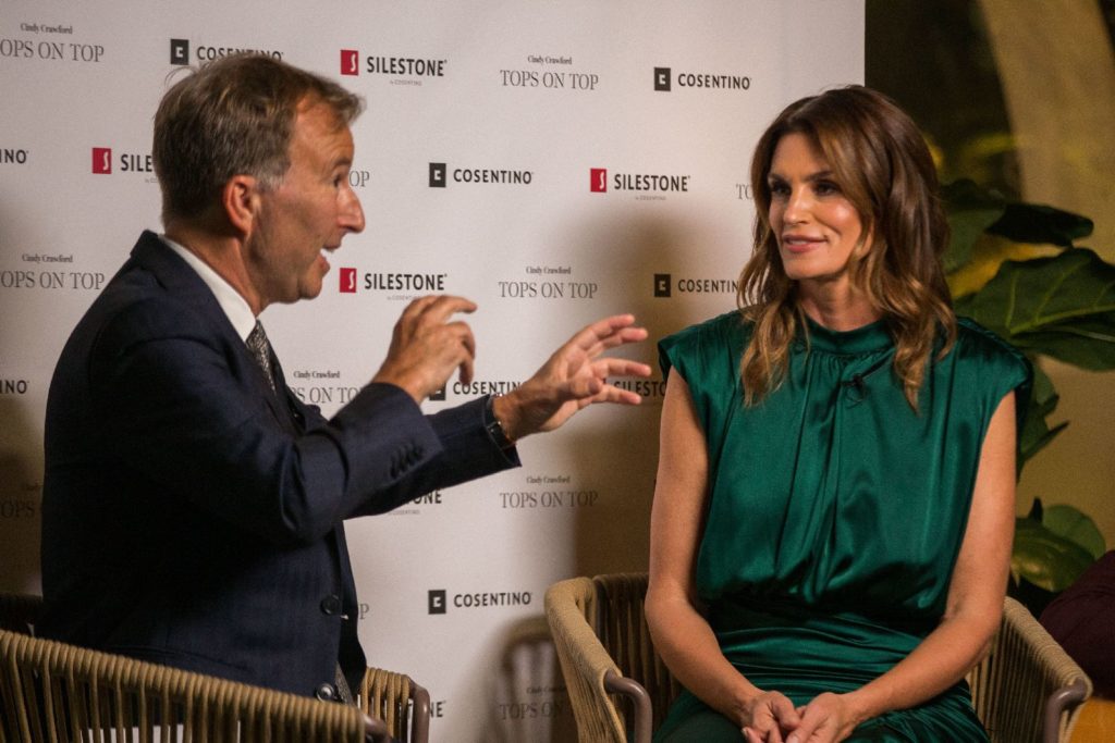 Tony Chambers and Cindy_Crawford_Silestone_London