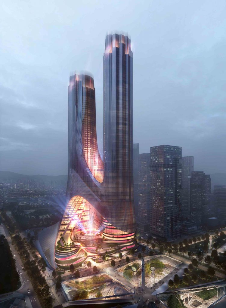 Zaha Hadid Architect Shenzhen_Tower_C ultra wysokie wieżowce 04