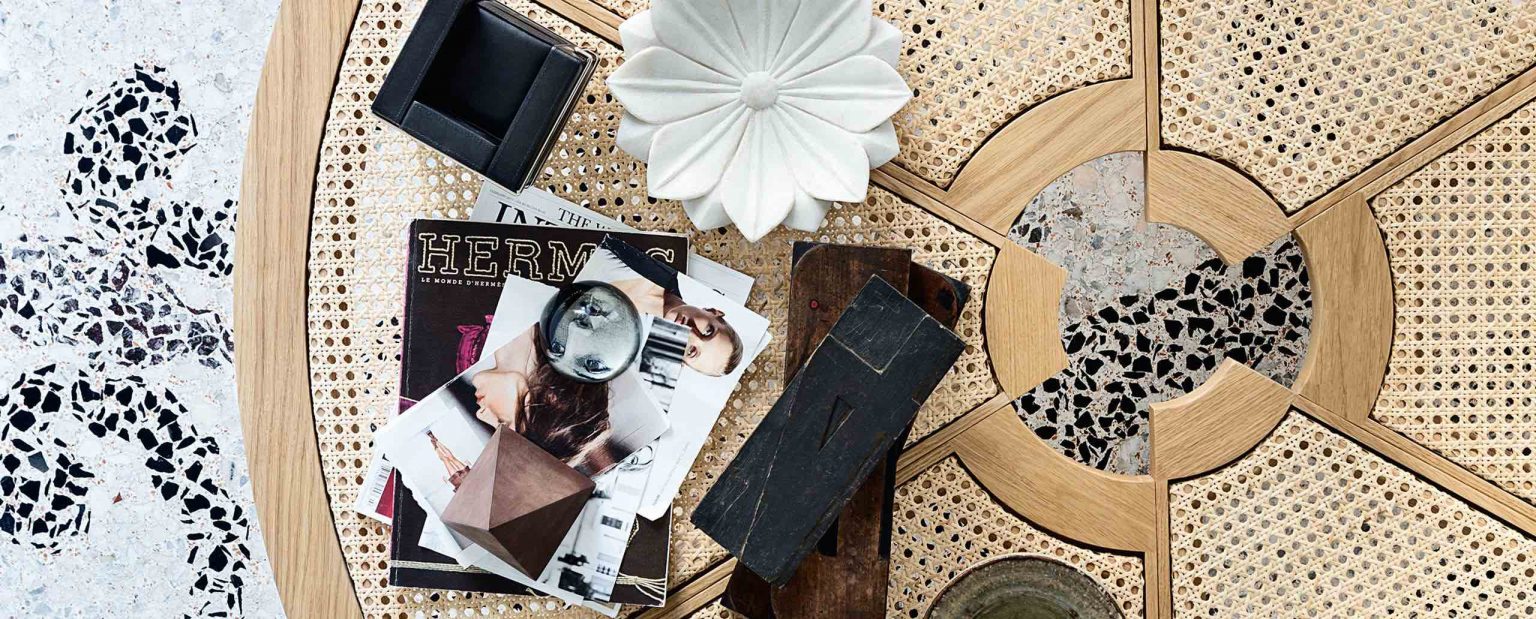 Cassina Rio projekt Charlotte Perriand stoliki kawowe
