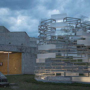 Pawilon projektu Tamayo przy Muzeum Nieśmiertelności w Mexico City