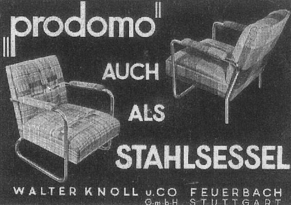 Prodomo - pierwsza nowoczesna kolekcja Walter Knoll